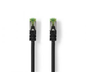 Nedis CCGL85420BK30 câble de réseau Noir 3 m Cat7 S/FTP (S-STP)